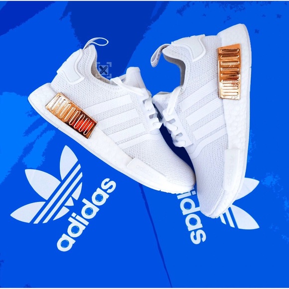 LAST☝️🤍 WMNS NMD SNEAKERS WHITE METALLIC Adidas - Picture 15 of 15